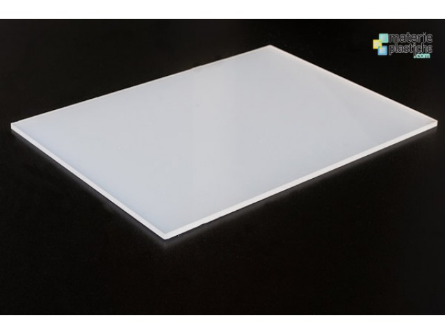 Policarbonato Compatto Bianco Opal Protetto UV spessore 2mm 
