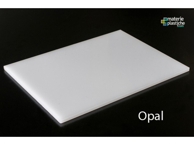 Plexiglass Bianco Opal spessore 5mm 