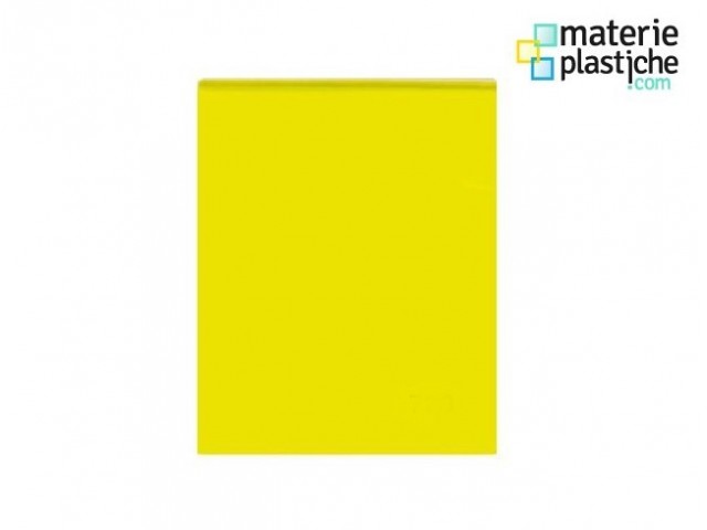 Lastra plexiglass giallo trasparente spessore 3 mm pannelli in plex