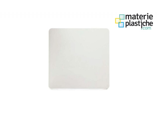 Plexiglass Bianco Latte Coprente spessore 4mm 