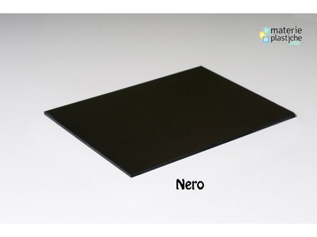 Pannello In PVC Forex Nero 3mm - 50x70 Cm Per Fai Da Te